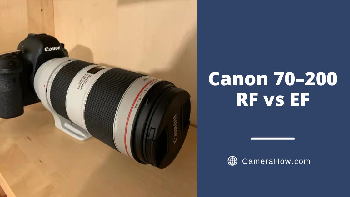 Canon 70–200 RF vs EF