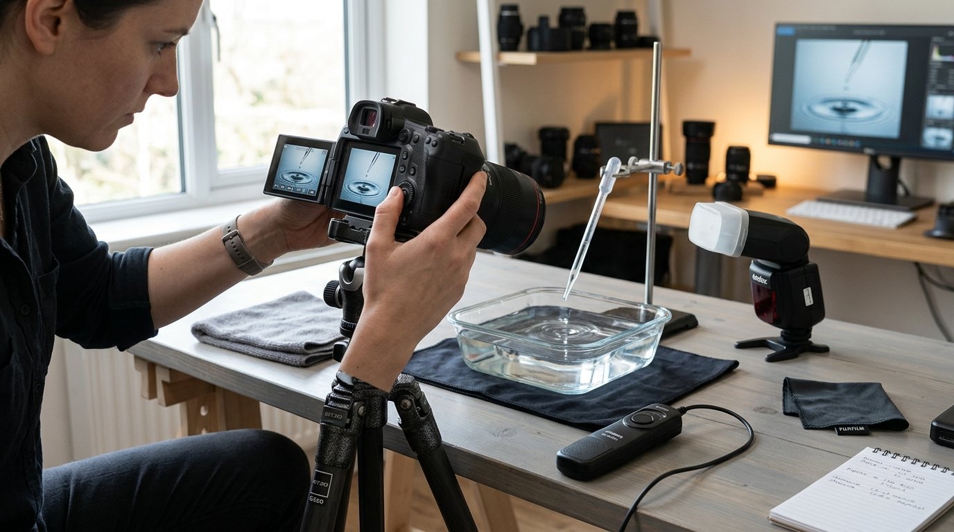 How to Photography Water Drops: Camera Settings, Lighting, and Timing - Image 2