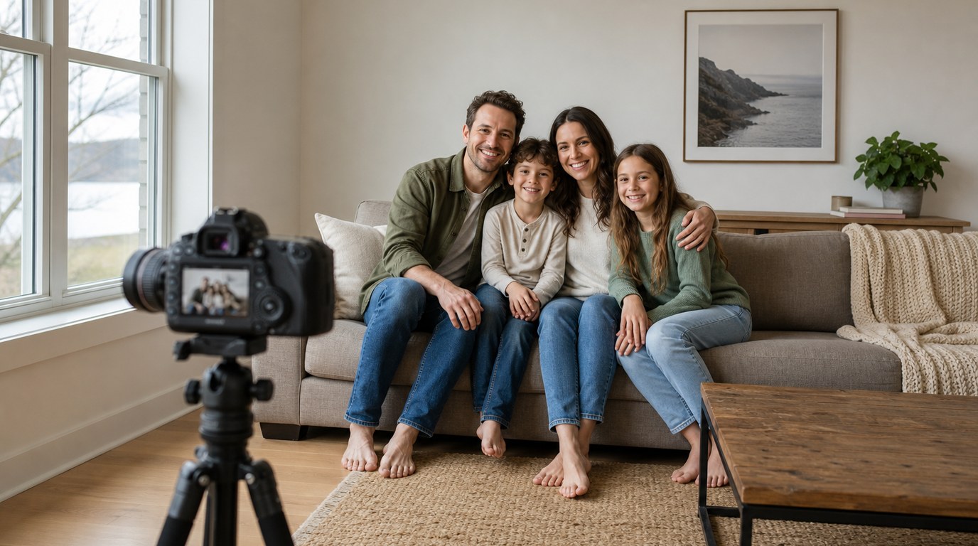 Take Your Own Family Portraits: A Practical At-Home Photography Guide - Image 1