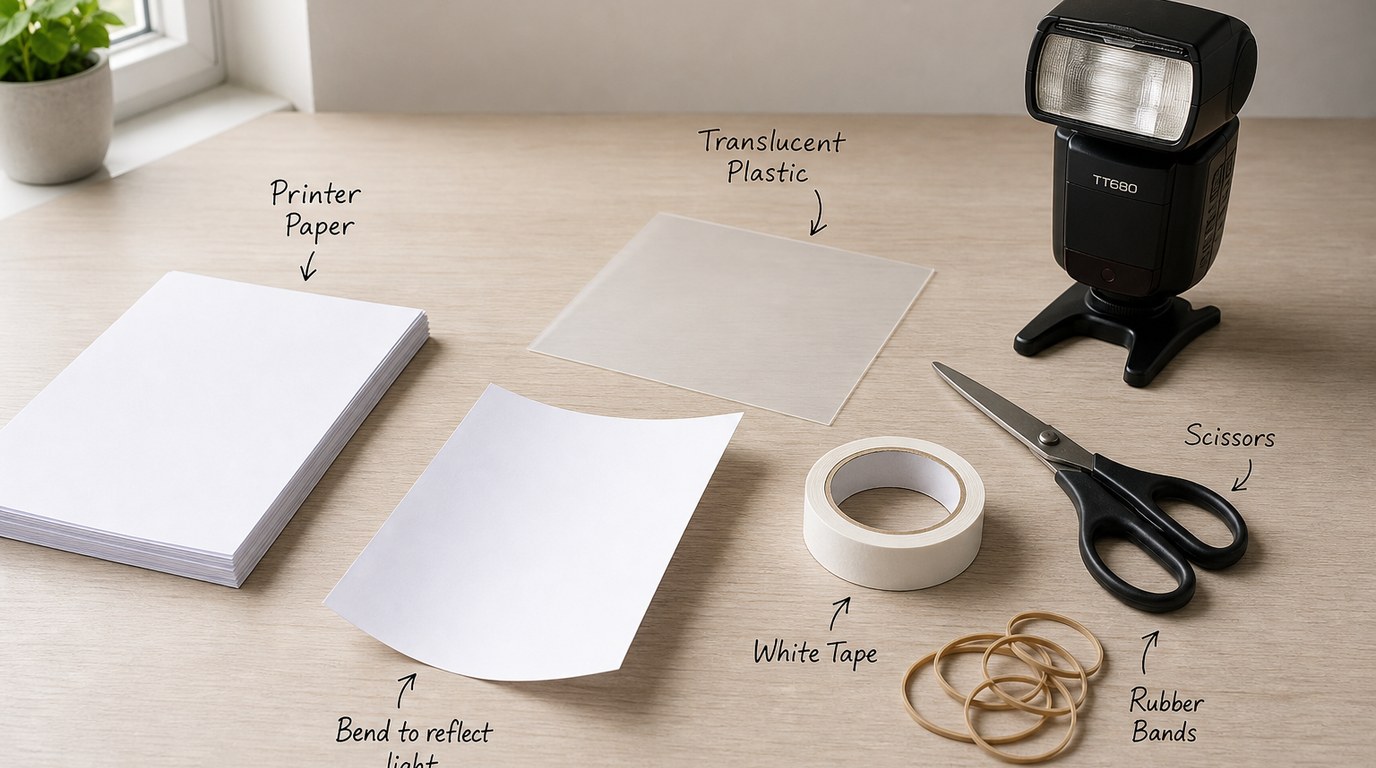3 Ways to DIY a Flash Diffuser: Simple and Cheap Ideas - Image 1